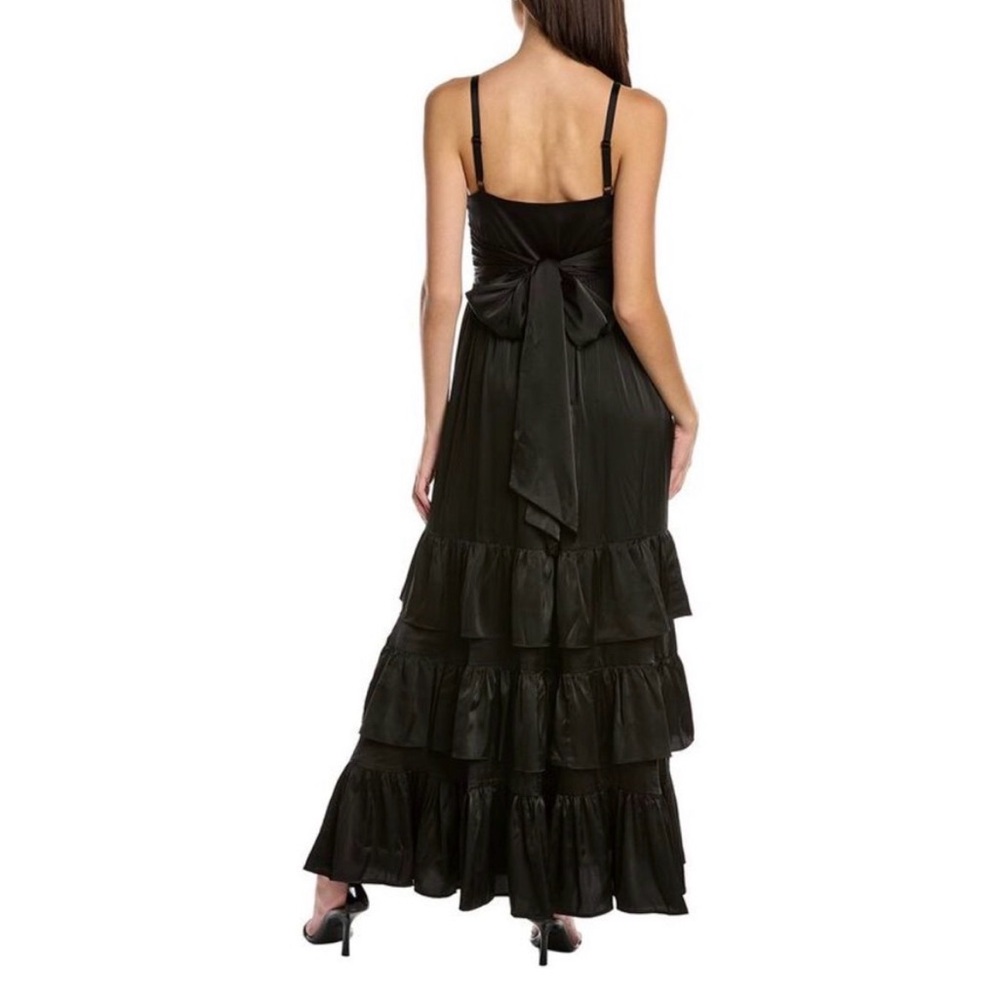 Hutch Tiered Ruffle Maxi Dress with Bow Detail - Picture 2 of 2
